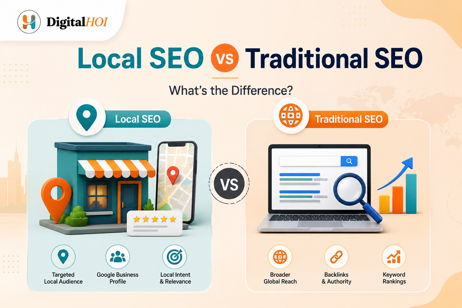 Local SEO vs Traditional SEO