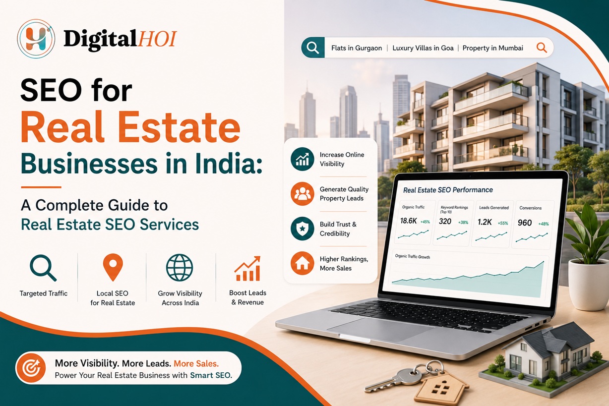 SEO for Real-Estate Businesses in India